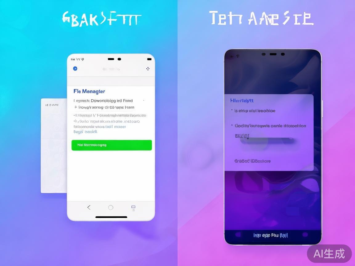 安卓用户：收到下载提示后，进入“文件管理”找到已下